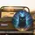 Black Cat Lightning Mist Cosmic Dust Nebula Sky - Vehicle Decor Cat Lover Gift Spare Tire Cover - 2