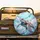 Majestic Iridescent Gem Sea Turtle Aqua Lavender Swirls - Ocean Life Decor Gift Spare Tire Cover - 2