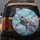 Majestic Iridescent Gem Sea Turtle Aqua Lavender Swirls - Ocean Life Decor Gift Spare Tire Cover - 5