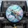 Majestic Iridescent Gem Sea Turtle Aqua Lavender Swirls - Ocean Life Decor Gift Spare Tire Cover - 1