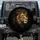 Majestic Crowned Lion Head Profile Luxurious Mane Dark Field - Wildlife Lover Gift Spare Tire Cover - 1