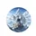 Majestic Icy Blue Dragon Ancient Snow Castle Winter Wonderland - Fantasy Lover Gift Spare Tire Cover - 4
