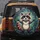 Friendly Cartoon Raccoon Forest Night Moonlight - Wildlife Lover Gift for Raccoon Lover Spare Tire Cover - 5