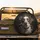 Brown Spotted Dog Portrait Expressive Blue-Green Eyes - Dog Lover Gift Spare Tire Cover - 2