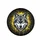 Fierce Forward Facing Wolf Head with Yellow Splatter - Off-Road Adventure Enthusiast Gift Spare Tire Cover - 4
