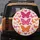 Fuchsia Pink Orange Butterflies Floral Boho Lifestyle - Butterfly Lover Gift Spare Tire Cover - 5