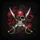 Red Bandana Pirate Skull Cutlass Compass Rose - Adventurer Travel Gift for Pirate Lover Spare Tire Cover - 6