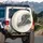 Ornate Western Cowboy Spurs - Western Lifestyle Gift for Enthusiasts Spare Tire Cover - 3