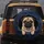 Fawn Pug Expressive Eyes Wrinkled Face Torn Denim Fabric Rips - Dog Lover Home Decor Gift Spare Tire Cover - 5
