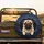 Fawn Pug Expressive Eyes Wrinkled Face Torn Denim Fabric Rips - Dog Lover Home Decor Gift Spare Tire Cover - 2