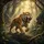 Majestic Roaring Sabertooth Tiger Lush Prehistoric Jungle - Wildlife Lover Gift Spare Tire Cover - 6