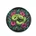 Lime Green Snake Tropical Hibiscus Floral - Outdoor Decor Gift for Wildlife Lovers Spare Tire Cover - 4