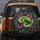 Lime Green Snake Tropical Hibiscus Floral - Outdoor Decor Gift for Wildlife Lovers Spare Tire Cover - 5