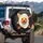 Surprised Fried Egg Crispy Bacon Toast Breakfast Food Scene - Food Lover Gift Spare Tire Cover - 3