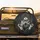 Skeleton Peace Sign Dark Sunglasses Backward Cap - Everyday Ride Style Spare Tire Cover - 2