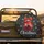 Red Christmas Ornament Merry Christmas Snowflakes - Christmas Gift Spare Tire Cover - 2