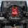 Red Christmas Ornament Merry Christmas Snowflakes - Christmas Gift Spare Tire Cover - 1