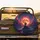 Figure Dog Blood Moon Jagged Peak Stormy Sea - Adventure Lover Gift Spare Tire Cover - 2