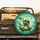 Cartoon Frog Aviator Goggles Green Leaf Soaring - Outdoor Adventure Gift for Wildlife Lover Spare Tire Cover - 2