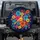 Daisy Flowers Golden Bird Floral Arrangement - Nature Lover Road Trip Gift Spare Tire Cover - 1
