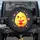 Plump Yellow Chick Red Heart - Valentine's Day Gift Spare Tire Cover - 1
