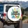 Roar Dinosaur Cartoon Dinosaurs Prehistoric Flora - Dinosaur Lover Gift Spare Tire Cover - 3