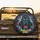 Roaring Gorilla Head Neon Pink Eyes Monkey - Adventure Seeker Vehicle Decor Gift Spare Tire Cover - 2