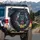 Roaring Gorilla Head Neon Pink Eyes Monkey - Adventure Seeker Vehicle Decor Gift Spare Tire Cover - 3