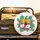 Pineapple Strawberry Apple Tropical Leaf - Travel Essentials Gift Spare Tire Cover - 2