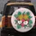 Pineapple Strawberry Apple Tropical Leaf - Travel Essentials Gift Spare Tire Cover - 5