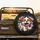 Wide-Eyed Floppy Ear Spotted Puppy - Pet Lover Gift Spare Tire Cover - 2