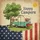 Happy Campers Vintage Travel Trailer Stars Stripes - Patriotic Camping Adventure Spare Tire Cover - 6