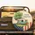 Happy Campers Vintage Travel Trailer Stars Stripes - Patriotic Camping Adventure Spare Tire Cover - 2