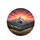 Snow-Capped Mountain Wildflower Sunset - Adventure Lover Gift Spare Tire Cover - 4