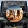 Three Galloping Horses Desert Sand - Wildlife Lover Gift for Horse Lover Spare Tire Cover - 1