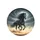 Magnificent Black Horse Galloping Stormy Sky - Wildlife Lover Gift for Horse Lover Spare Tire Cover - 4