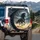 Magnificent Black Horse Galloping Stormy Sky - Wildlife Lover Gift for Horse Lover Spare Tire Cover - 3