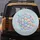 Frosty Ghosts Stars Blobs - Winter Decor Gift Spare Tire Cover - 5