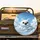 Cat Cloud Blue Sky Landscape Layered Clouds - Automotive Decor Gift for Cat Lover Spare Tire Cover - 2