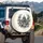 El Morro Sentry Box Puerto Rican Flag Coqui Frog Hibiscus - Caribbean Heritage Gift Spare Tire Cover - 3