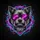 Yorkshire Terrier Hot Pink Sunglasses Neon Geometric Lights Smoke Background - Dog Lover Gift Spare Tire Cover - 6
