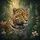 Leopard Golden Eyes Tropical Jungle - Wildlife Lover Gift Spare Tire Cover - 6