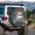 White Bear Mountains 'Go Outside Worst Case Scenario' Message - Outdoor Lifestyle Gift Spare Tire Cover - 3