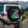 Bass Fish I'd Rather Be Fishing Text - Fishing Lover Gift for Anglers Spare Tire Cover - 3
