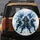 Three Samurai Warriors Katana Ink Splatter - Vehicle Decor Gift for History Buffs Spare Tire Cover - 5
