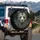 Bear Head Stars Forest Foliage Midnight Sky - Wildlife Lover Gift for Outdoor Enthusiast Spare Tire Cover - 3