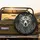 Bear Head Stars Forest Foliage Midnight Sky - Wildlife Lover Gift for Outdoor Enthusiast Spare Tire Cover - 2