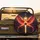 Ornate Sword Glowing Golden Blade Fiery Phoenix Wings Magical Energy Embers - Travel Essentials Gift Spare Tire Cover - 2