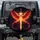 Ornate Sword Glowing Golden Blade Fiery Phoenix Wings Magical Energy Embers - Travel Essentials Gift Spare Tire Cover - 1
