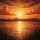 Fiery Sunset Shoreline Water Reeds - Home Decor Gift for Nature Lover Spare Tire Cover - 6